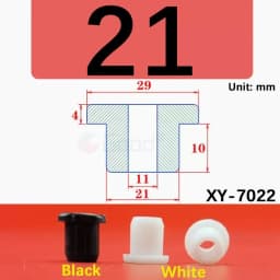 Black Silicone Hole Stopper Plugs Rubber Grommets Sealing Gasket 5~33.3mm For Cable Wire Protect Gaskets