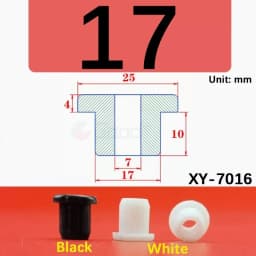 Black Silicone Hole Stopper Plugs Rubber Grommets Sealing Gasket 5~33.3mm For Cable Wire Protect Gaskets