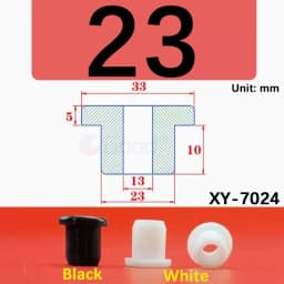 Black Silicone Hole Stopper Plugs Rubber Grommets Sealing Gasket 5~33.3mm For Cable Wire Protect Gaskets