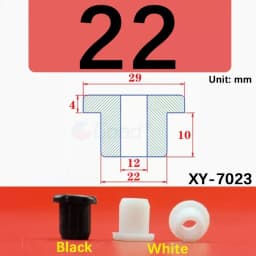 Black Silicone Hole Stopper Plugs Rubber Grommets Sealing Gasket 5~33.3mm For Cable Wire Protect Gaskets