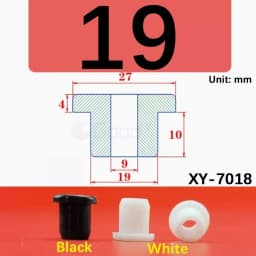 Black Silicone Hole Stopper Plugs Rubber Grommets Sealing Gasket 5~33.3mm For Cable Wire Protect Gaskets