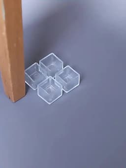 4PCS Rubber Furniture Chair Table Mat Silicone Anti Scratch Protector Cap Table Ferrule Feet Leg Cap Floor Protector Home Tools