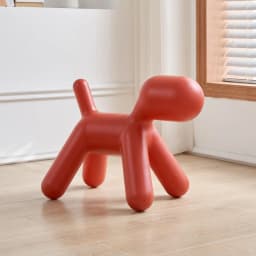 Nordic Balloon Dog Style Chair Simple Home Living Room Small Stool Animal Seat Cartoon Puppy