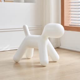 Nordic Balloon Dog Style Chair Simple Home Living Room Small Stool Animal Seat Cartoon Puppy