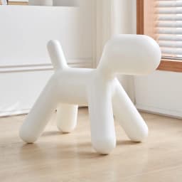 Nordic Balloon Dog Style Chair Simple Home Living Room Small Stool Animal Seat Cartoon Puppy