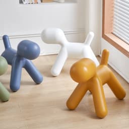 Nordic Balloon Dog Style Chair Simple Home Living Room Small Stool Animal Seat Cartoon Puppy