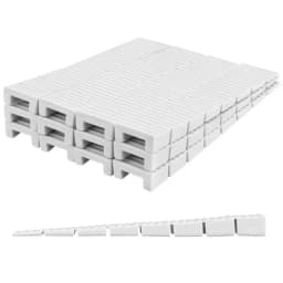Adjustable Plastic Furniture Table Levelers Leveling Shims Height Wedges Furniture Gasket Table Chair Balance Foot Pad Gasket