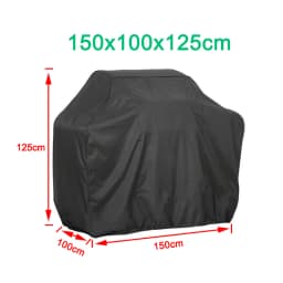 190T/210D BBQ Grill Barbeque Cover Anti-Dust Waterproof Weber BBQ Cover Outdoor Rain Protective Barbecue Cover