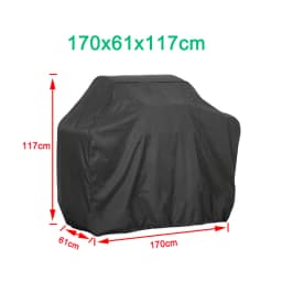 190T/210D BBQ Grill Barbeque Cover Anti-Dust Waterproof Weber BBQ Cover Outdoor Rain Protective Barbecue Cover