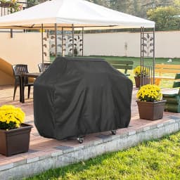 190T/210D BBQ Grill Barbeque Cover Anti-Dust Waterproof Weber BBQ Cover Outdoor Rain Protective Barbecue Cover
