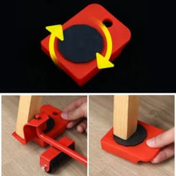 Heavy Furniture Moving Tool Transport Lifter Shifter Sofa Refrigerator Washing Machine Wheels Slider Roller Handling Equipment