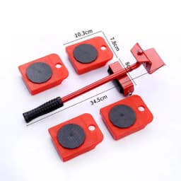 Heavy Furniture Moving Tool Transport Lifter Shifter Sofa Refrigerator Washing Machine Wheels Slider Roller Handling Equipment