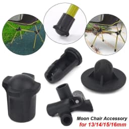 Moon Chair Leg Covers Protectors Plug Connector Anti-slip Wear-resistant Camping Anti-sag Ball Foot Covers Chair Accessories