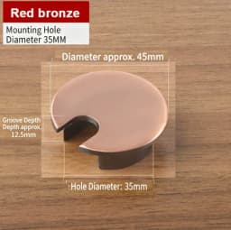 35mm 50mm 53mm 60mm 80mm Round Wire Hole Cover Computer Desk Wiring Box Cable Outlet Port Surface Line Box Furniture Hardware