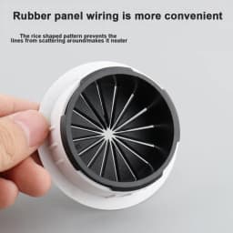 35mm 50mm 53mm 60mm 80mm Round Wire Hole Cover Computer Desk Wiring Box Cable Outlet Port Surface Line Box Furniture Hardware