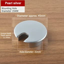 35mm 50mm 53mm 60mm 80mm Round Wire Hole Cover Computer Desk Wiring Box Cable Outlet Port Surface Line Box Furniture Hardware