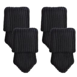4Pcs Chair Leg Socks Cloth Gloves Floor Protection Knitting Wool Socks Furniture Feet Protectors