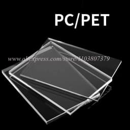 Organic Glass Polymethyl Methacrylate 50x100-300x300mm Customized Transparent Plexiglas Clear Plastic Acrylic Sheet Board