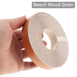 3/4 inch ×50 ft (1.9 cm × 15M)  Pre-glued Veneer Edging  Hot Melt Adhesive Melamine Edge Banding for Plywood Table / Cabinet