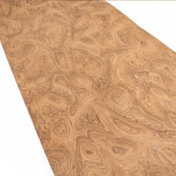 Technology Elm Burl Wood Veneer L:2.5MetersX58CM T:0.3/0.5mm for Luxury Furniture&Accent Walls Speaker Cabinet Decorative Panels