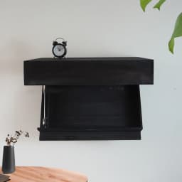 Floating Shelf Wall Mounted Drawer with Compartment Easy Installation Home Decor Storage Rack for Dorm Room Apartment Office