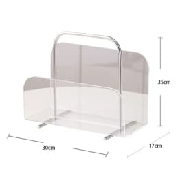 Acrylic Magazine Rack Living Room Desktop Book Holder Modern Minimalist Magazines Storage Display Racks Furniture Decorations