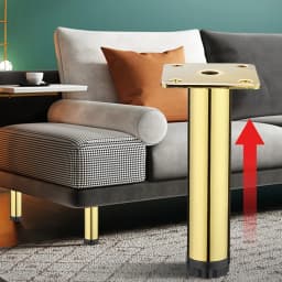 4 PCS 10cm Furniture Sofa Table Leg Round Tube Cabinet Leg Metal Feet Leg Accessories for Furniture Hardware Accessories