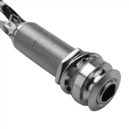 BAAU 4pcs 21-INCHES Wire Length 1/4 Inch Output Jack 2 in 1 Piezo Pickup Disc Transducer for Guitar Violin (with Cover)
