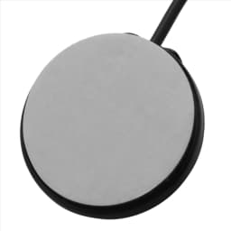 BAAU 4pcs 21-INCHES Wire Length 1/4 Inch Output Jack 2 in 1 Piezo Pickup Disc Transducer for Guitar Violin (with Cover)