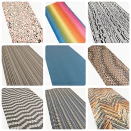 ALPI New Luxury Wood Veneer Sheets Designer Patterns for Modern Furniture Wall Cabinet Doors Veneer Panel L: 2.5Metersx580x0.5mm