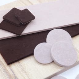 18-128 PCS Felt Chair Leg Pads 5mm Thick  Floor Scratch Protector Mat Mute Non-slip Self Adhesive DIY Furniture Accessories