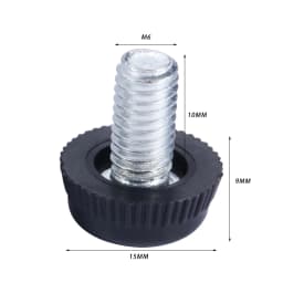 10pcs/set Adjusting Furniture Feet M6*10mm Screw Leveling Height Pad Balance Table Ped Chair Leg Sofa Protect Floor Anti-Slip