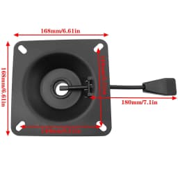Office Chair Tilt Control Mechanism Gaming Chairs Control Seat Mechanism Hardware Swivel Plate Accessories Swivel Base Plate
