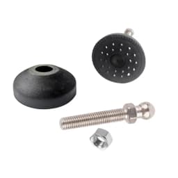 4pc M10 M12 Threaded Swivel Base Adjustable Table Leg Leveling Foot Articulated Furniture Leg Fixed Shock-proof Steel Foot Cup