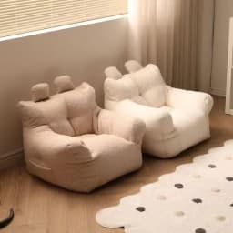 3-8 Age Children's Sofa Boy Girl Chair Soft Fleece Armchair Couch Pet Kids Furniture Frameless
