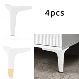 4pcs 15cm Modern Luxury Sofa Hardware Y Shape Design Replacement Furniture Legs Good Quality Bed Sofa Feet Bedside Coffee Tables