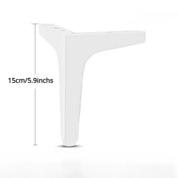4pcs 15cm Modern Luxury Sofa Hardware Y Shape Design Replacement Furniture Legs Good Quality Bed Sofa Feet Bedside Coffee Tables