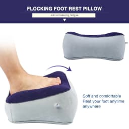 Flight Sleeping Footrest Rest Taburete On Airplane Car Bus Adjustable Kids Inflatable Travel Sleep Resting Taburete