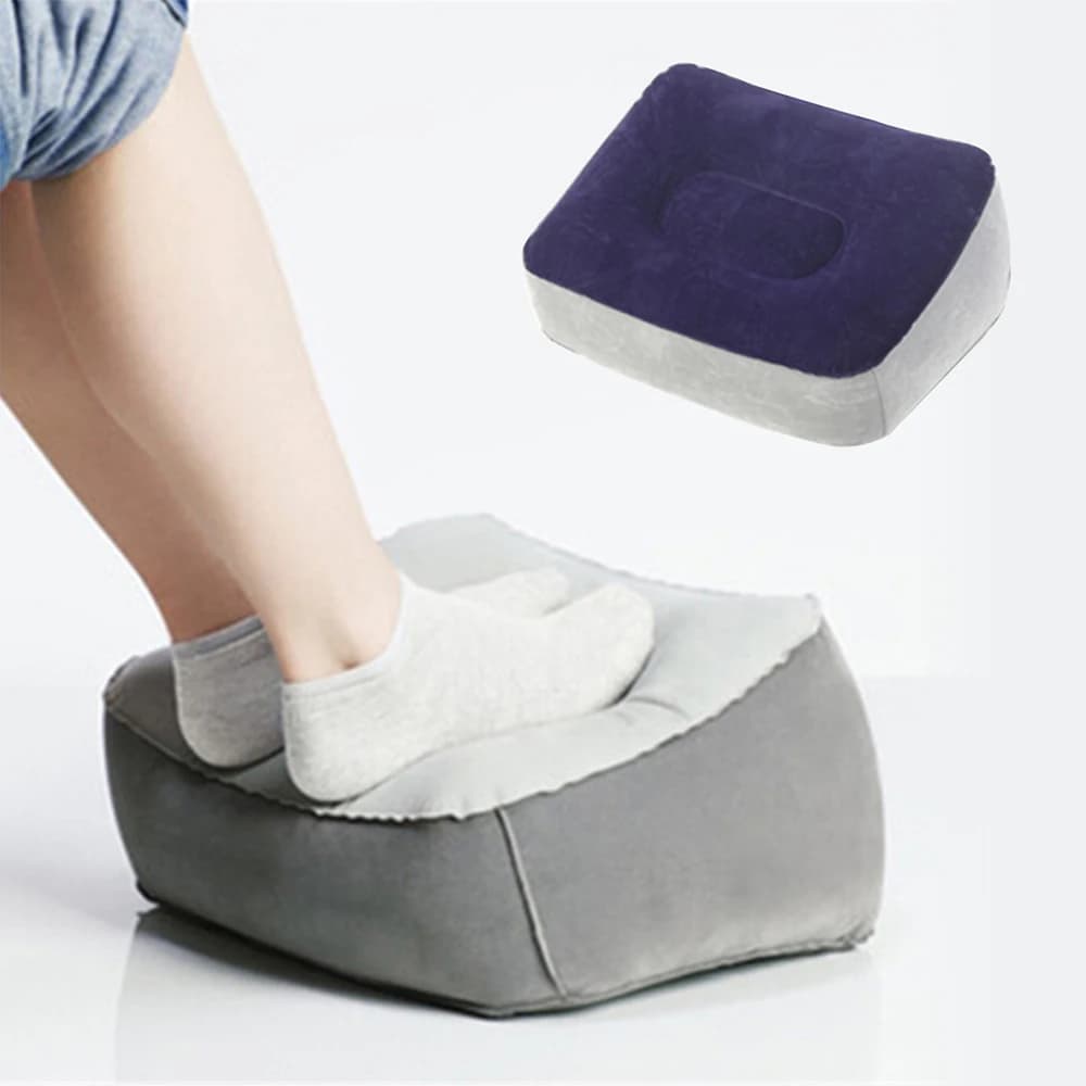 Flight Sleeping Footrest Rest Taburete On Airplane Car Bus Adjustable Kids Inflatable Travel Sleep Resting Taburete