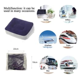 Flight Sleeping Footrest Rest Taburete On Airplane Car Bus Adjustable Kids Inflatable Travel Sleep Resting Taburete