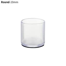 16pcs Furniture Leg Foot Protector Transparent White PVC 16mm/19mm/25mm Wear-resistant Cap Noise Reduction Protect Floor