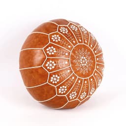 Moroccan Futon Mandala Handmade Cushion Embroidered Seat Pier Cover Living Room Bay Window Cushion Leather Round Stool Covers