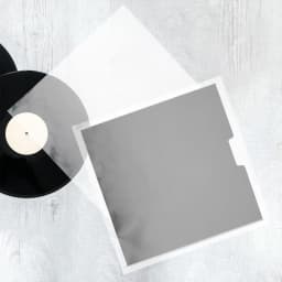 20pcs Vinyl Record Outer Sleeves Protective Covers Clear Bag Vinyl Record Supplies Album Covers Outer Sleeve Home Furniture