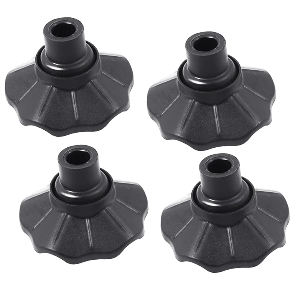 4pcs Chair Foot Covers 14mm Outdoor Camping Chair Foot Cover Furniture Leg Protectors Feet Mats Camping Chairs Replacement Parts