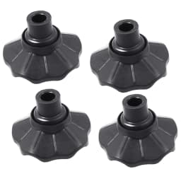 4pcs Chair Foot Covers 14mm Outdoor Camping Chair Foot Cover Furniture Leg Protectors Feet Mats Camping Chairs Replacement Parts