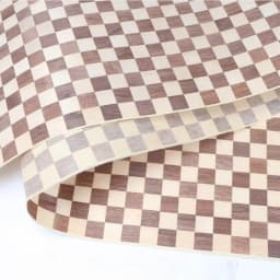 L:2.5Meters X400 x0.25mm Checkered Checkerboard Wood Veneer Crafts DIY Decoration Cabinets Furniture Veneer Sheet