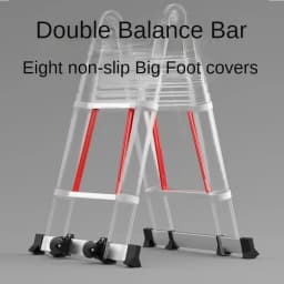 7 Meter Telescopic Ladders Portable Folding Aluminium Ladders Multipurpose Household Step Stair Engineering Staircase for Home
