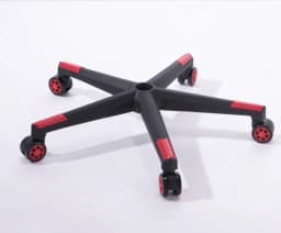 Durable Swivel Chair Base Nylon Five-star Foot with Wheels Office Gaming Chair Replacement Parts Home Furniture Accessories