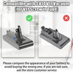 B-M MT18V11 Adapter For Makita 18V Lithium Battery To For Dyson V11 Vacuum Cleaner, For Makita 18V Battery To V11 Replace