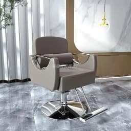 Cheap Personalized Barber Chair Folding White Design Hairstylist Barber Chair Nordic Adjustable Silla Barberia Salon Furniture